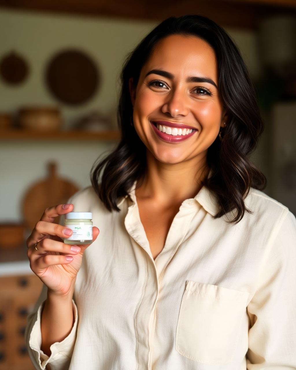 Berenice, founder of Suif Skin Care